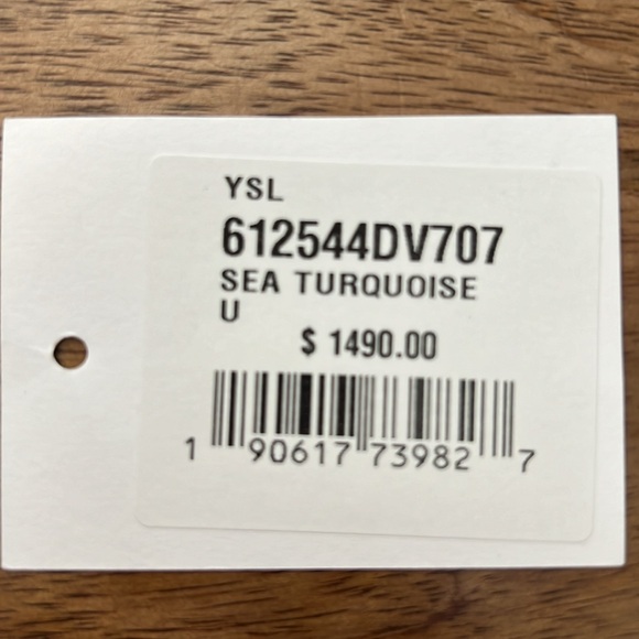 YSL Saint Laurent Quilted Chevron Lou Crossbody Bag. - Picture 15 of 17